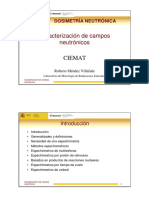 Caracterizacion Campos Neutronicos