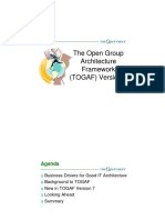 The Open Group Architecture Framework (TOGAF) Version 7