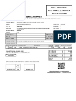 Factura Electronica F020 #00000491 Ghcorp Sociedad Anonima Cerrada R.U.C 20601694981