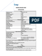 Siemens Arcadis Varic Technical Data: C-Arm