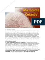 1 MICROBIOTE Cutanée