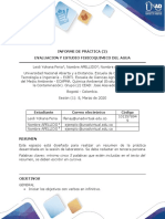 Informe Quimica Ambiental Agua