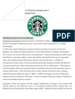 Starbucks Corporation Case Study