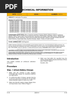 Technical Information: Procedure