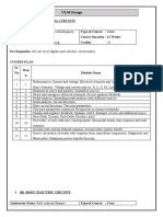 Major Domain: 1. VLSI Design