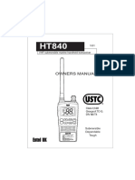 Owners Manual: Class I, LL &LLL Groups A TO G. DIV L&LL T4