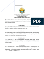 Decreto Valle de Guanape