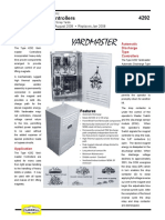 Lifting Magnet Controllers 4292: Specification/Price Sheet - August 2008 - Replaces Jan 2008