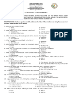 General Instruction: Do Not Write Anything On This Test Paper. Use The Unified Answer Sheet