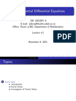 MT 226:partial Differential Equations