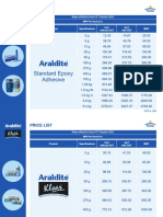 Araldite Price List - InTERNAL Final