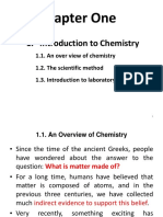 1 - Introduction To Chemistry