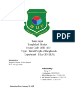 Bangladesh Studies Term Paper