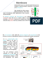 Membrane Driving Force