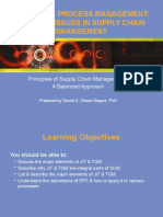 Chapter 8-Process Management: Jit & TQM Issues in Supply Chain Management