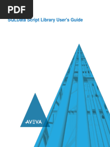 Sqldata Script Library User'S Guide