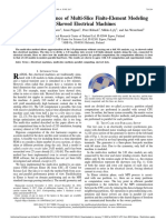 Parallel Performance of Multi-Slice Finite-Element Modeling of Skewed Electrical Machines