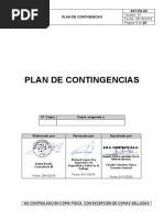 Plan de Contigencia