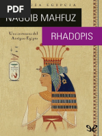 (Trilogía Egipcia 02) Rhadopis - Naguib Mahfuz