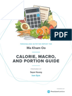 Calorie, Macro, and Portion Guide: Ma Kham Oo