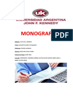 Monografia de Cocncursos y Quiebras