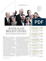 AFR Top 50 Philanthropy 2019