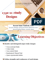 Section Study Design. Part I