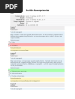 Gestión de Competencias Examen