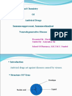 Medicinal Chemistry of Antiviral Drugs Immunosuppressant, Immunostimulant Neurodegenerative Disease