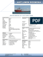 Aht Limin Rosmina (4400 HP - 58 Tons BP - 280m2 Deck)