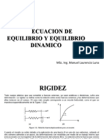 Ecuacion de Equilibrio - Vibracion Libre