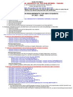 Admission Requirements For New Students SY 2021 - 2022: Technological Univesity of The Philippines - Taguig