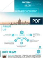 Solar Plant Operational Lease Proposal - 440 KWP SIER - Enertec R00