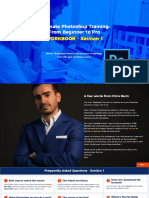 Ultimate Photoshop Training: From Beginner To Pro: WORKBOOK - Section 1