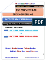 GATE (1991-2010) Solved Papers EE