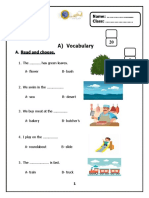 Connect Plus - Mid Year - Model Exams - Grade 1