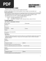 Job Application Form