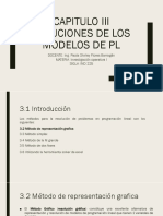 Capitulo Iii Soluciones de Los Modelos de PL