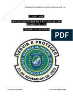 1° Simulado Guarda Municipal de São Gonçalo Do Amarante - Ce. Cérebro Concursos