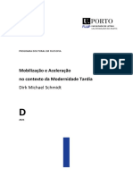 Mobilização e Aceleração No Contexto Da Modernidade Tardia: Dirk Michael Schmidt