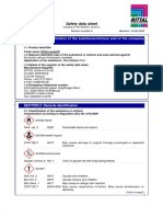 Rittal Safety Data Sheet - Lackstift RAL7032 (2436.732) R 5 1979