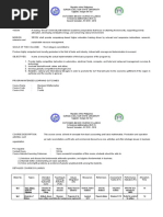 Vision: Surigao Del Sur State University Cagwait, Surigao Del Sur Outcomes-Based Course Syllabus