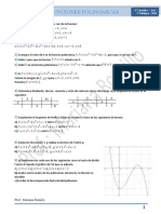 Repartido Funciones Polinómicas