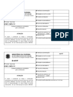 Modelo de DARF em Excel