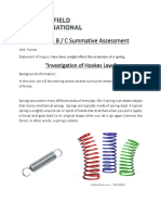 ANS KEY - G9 Criteria B and C Assessment