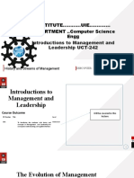 2-Chapter 1 - History and Streams of Management