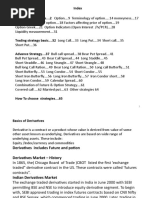 Index Basic of Derivatives .2 Option .9 Terminology of Option ..14 Moneyness .17