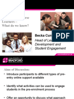 Supporting Diverse Learners - What Do We Know?: Becka Currant