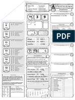 DND 5e - Ficha - Feiticeiro - Editável