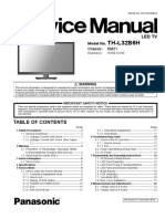 Panasonic th-l32b6h Chassis km21